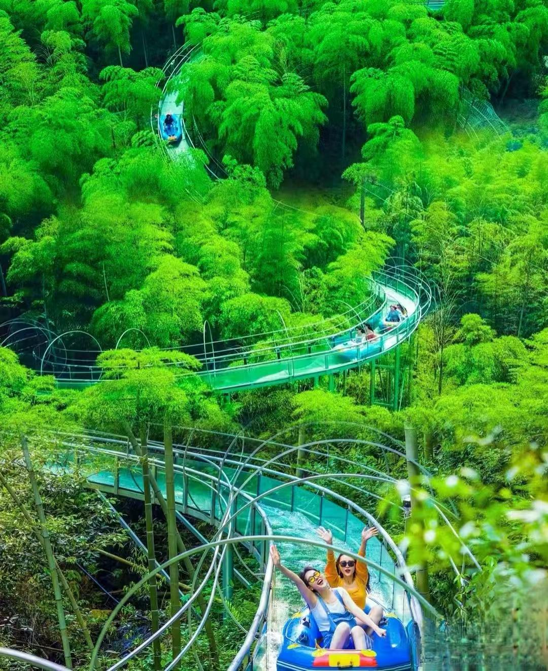 玻璃水滑道
